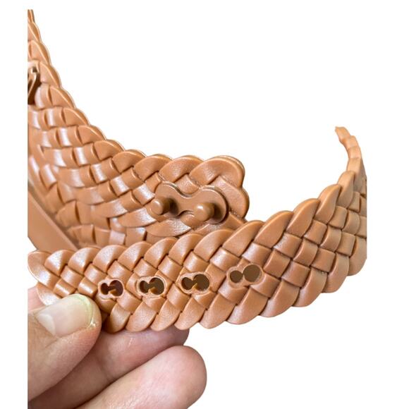 Melissa + Salinas Hotness Wedge Sandals Size 8.5 - Picture 9 of 16